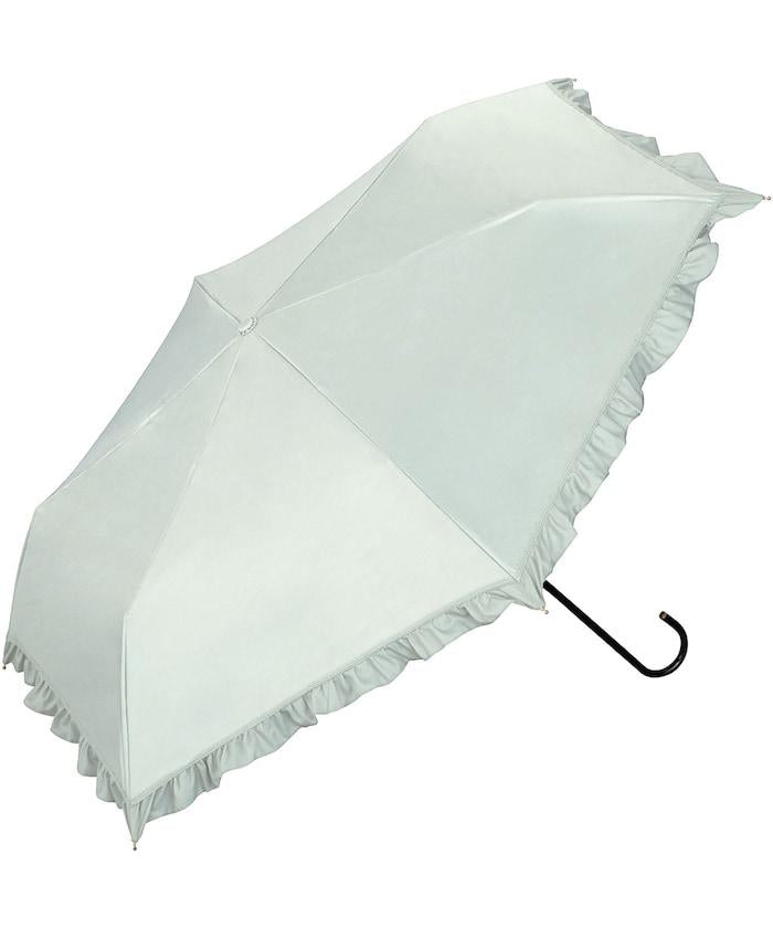 遮光經典荷葉邊 迷你 晴雨兩用 摺疊雨傘