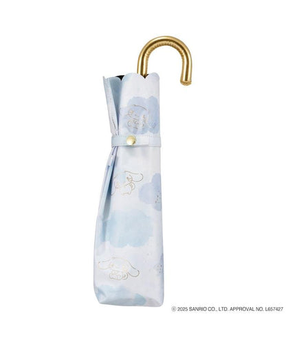 《三麗歐》遮光 水彩主題 迷你 晴雨兩用 摺疊雨傘