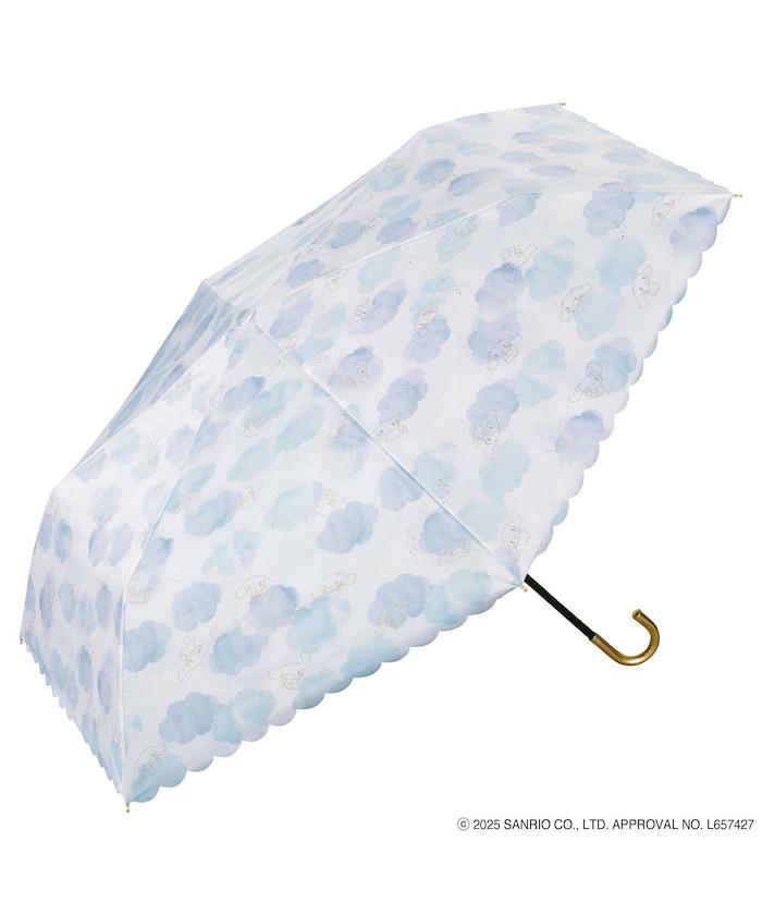 《三麗歐》遮光 水彩主題 迷你 晴雨兩用 摺疊雨傘