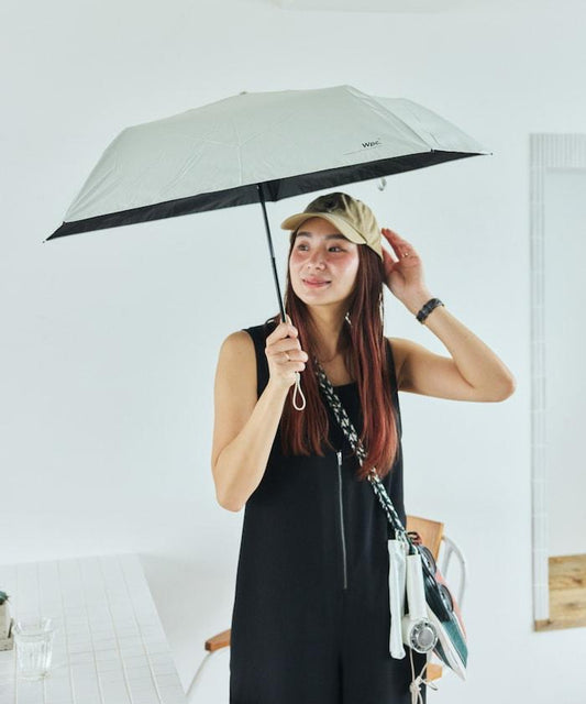 遮光輕量 實心迷你 晴雨兼用 摺疊雨傘
