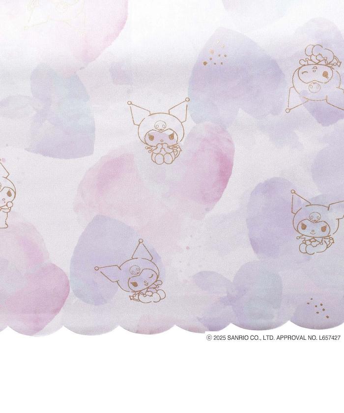 《三麗歐》遮光 水彩主題 迷你 晴雨兩用 摺疊雨傘