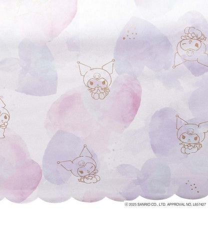 《三麗歐》遮光 水彩主題 迷你 晴雨兩用 摺疊雨傘