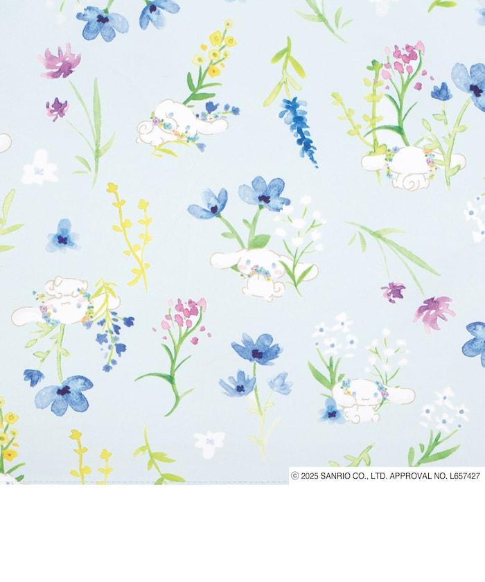 《三麗歐》遮光 水彩花卉 迷你 晴雨兼用 摺疊雨傘