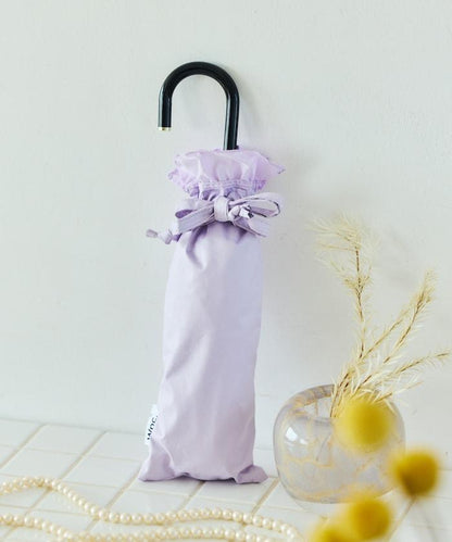 遮光經典荷葉邊 迷你 晴雨兩用 摺疊雨傘