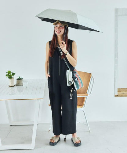 遮光輕量 實心迷你 晴雨兼用 摺疊雨傘