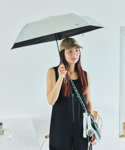 遮光輕量 實心迷你 晴雨兼用 摺疊雨傘