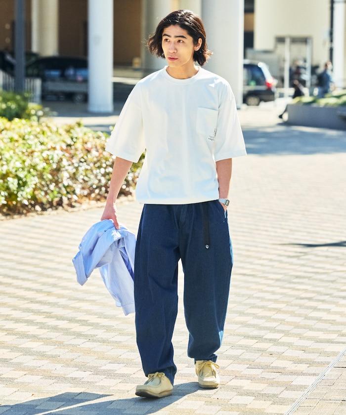 Drymix(R) / 幹混材料 舒適版 圓領 帶口袋 T恤