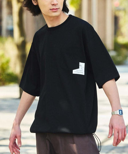 Drymix(R) / 幹混材料 舒適版 圓領 帶口袋 T恤