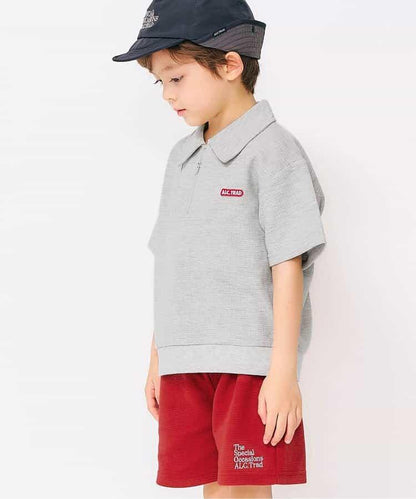 半拉鍊套裝 4分褲