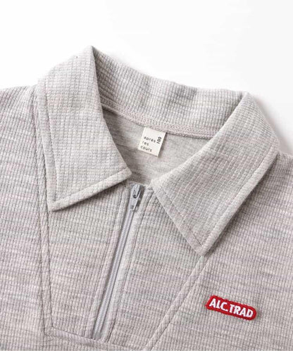 半拉鍊套裝 4分褲