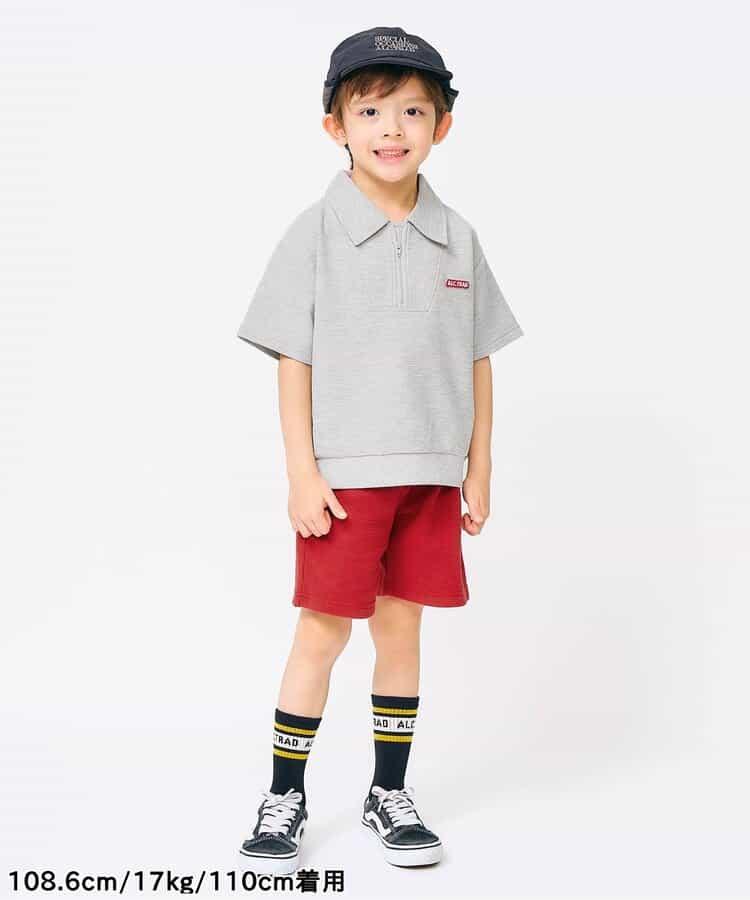 半拉鍊套裝 4分褲