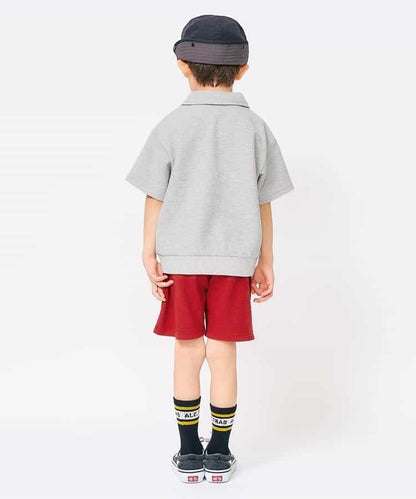 半拉鍊套裝 4分褲