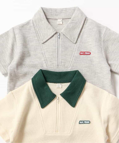 半拉鍊套裝 4分褲