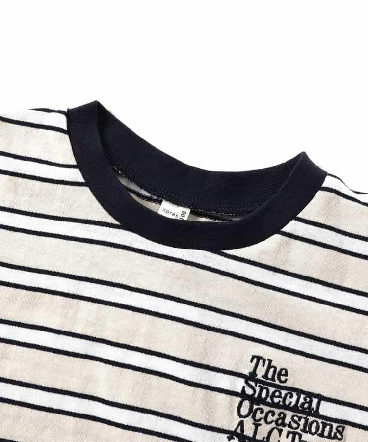 ALC標誌條紋T恤