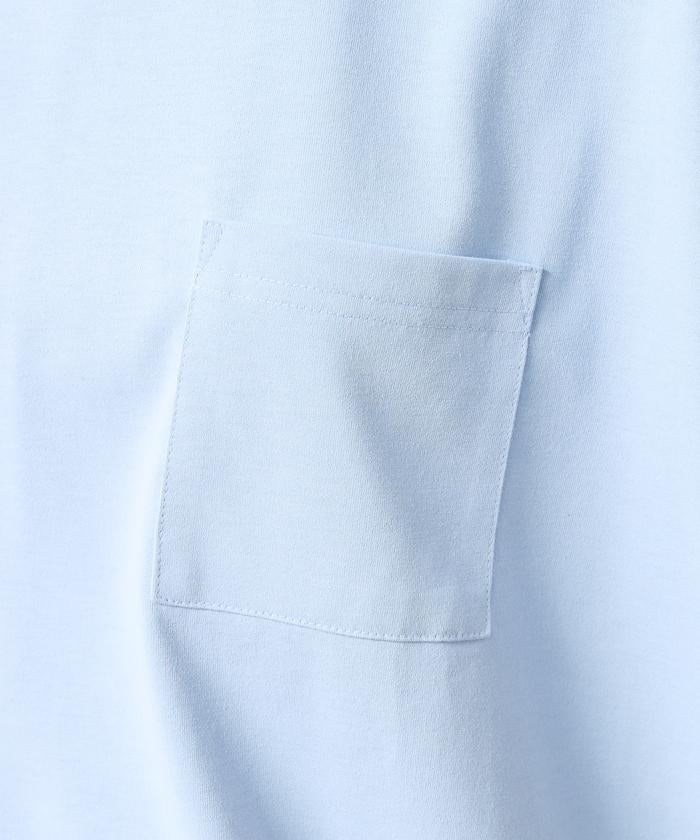 <接觸冷感/UV> 《空氣》DRY HIGHCOOL 法式短袖T恤