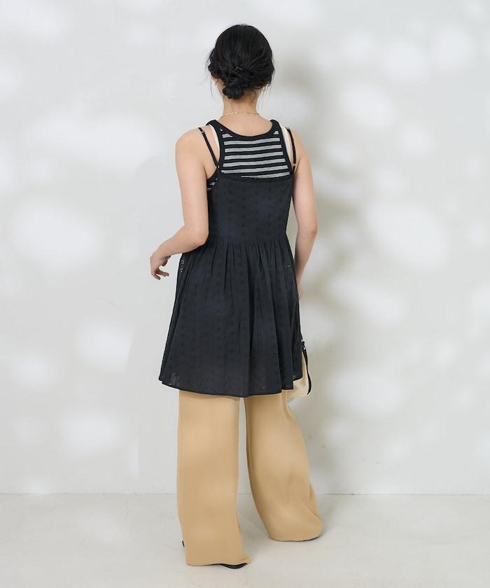 印度蕾絲蕾絲細肩帶上衣