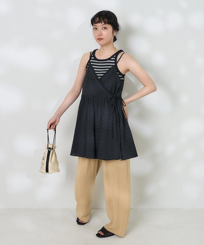 印度蕾絲蕾絲細肩帶上衣