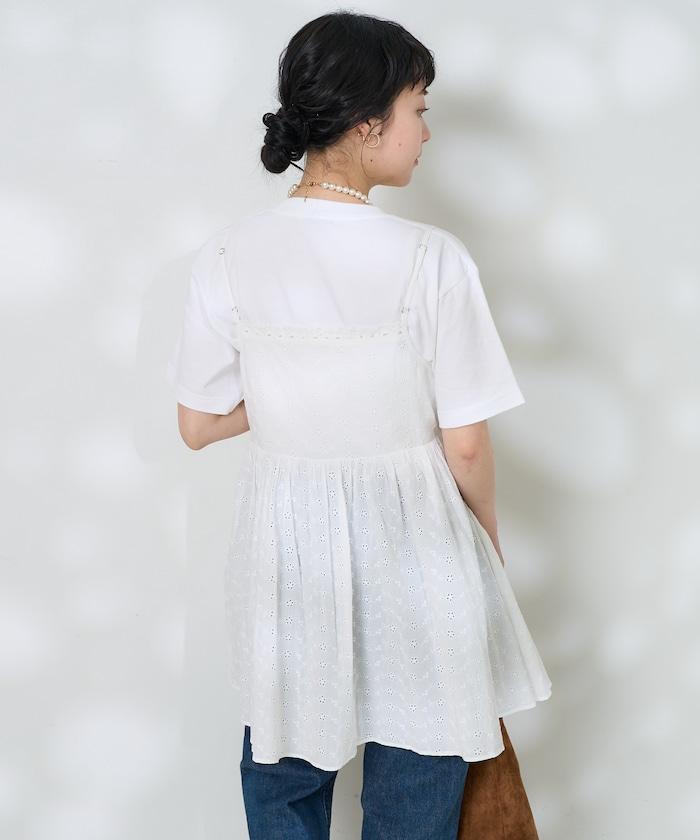 印度蕾絲蕾絲細肩帶上衣