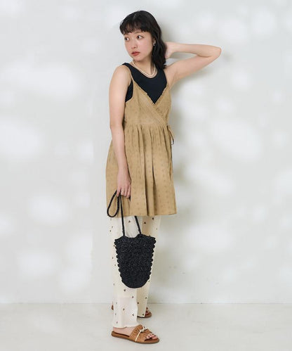 印度蕾絲蕾絲細肩帶上衣