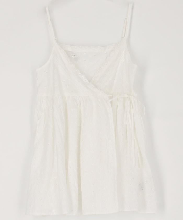 印度蕾絲蕾絲細肩帶上衣