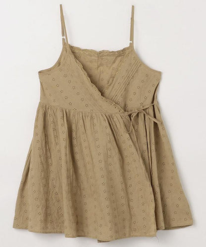 印度蕾絲蕾絲細肩帶上衣