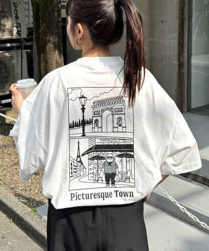 【中年男士】中性款一點刺繡短袖T恤