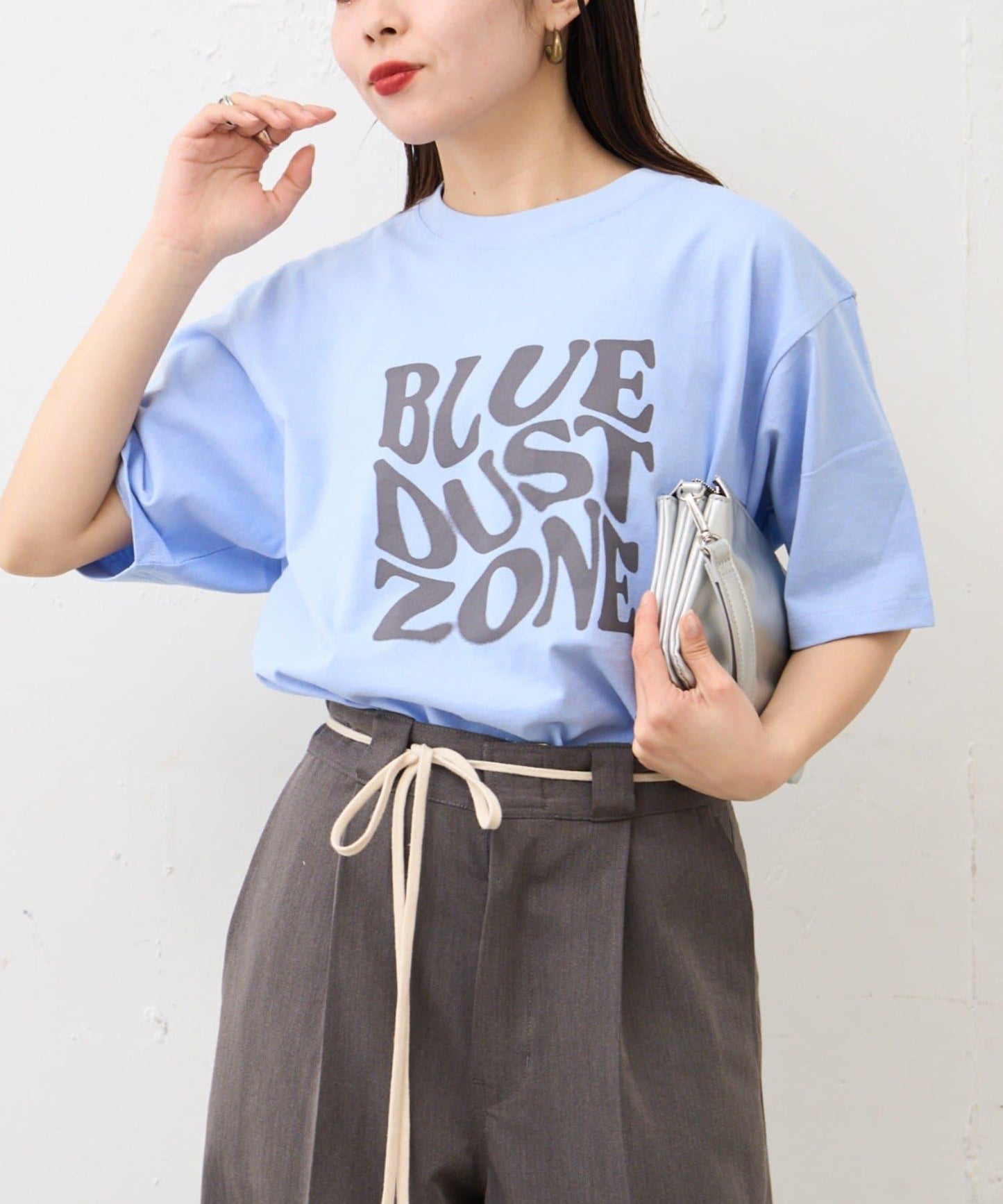 【男女通用】方形logo印花T恤