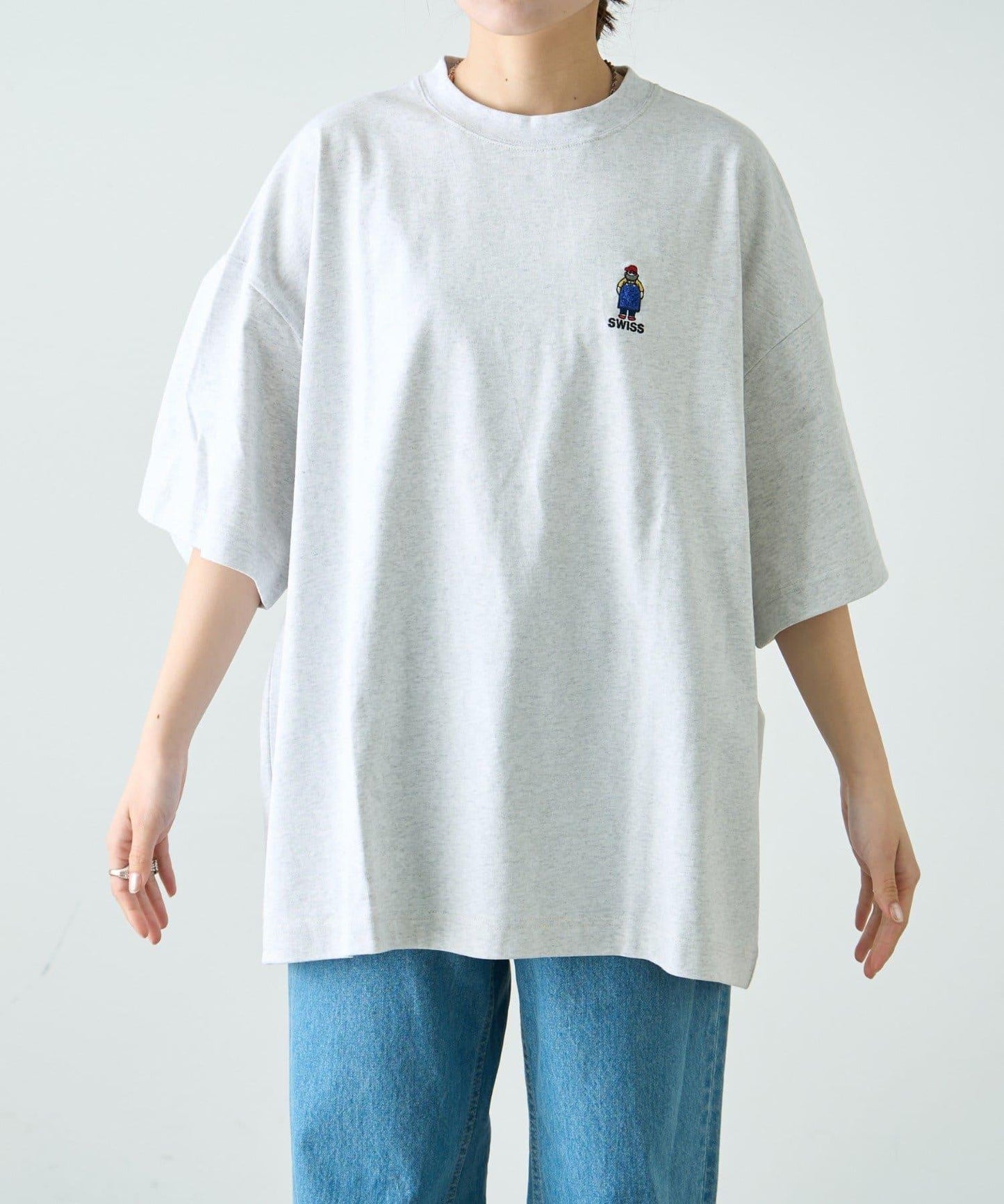 【中年男士】中性款一點刺繡短袖T恤