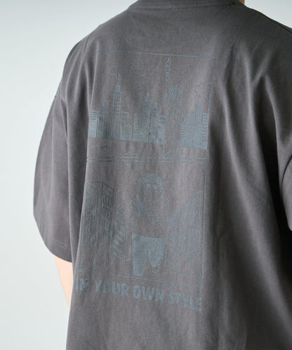 【中年男士】中性款一點刺繡短袖T恤