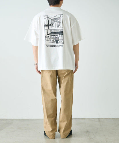 【中年男士】中性款一點刺繡短袖T恤