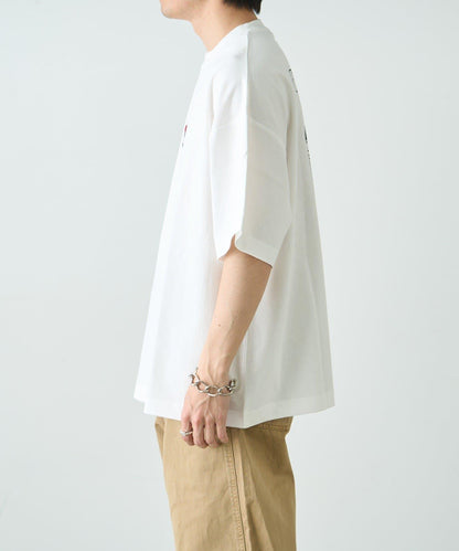 【中年男士】中性款一點刺繡短袖T恤