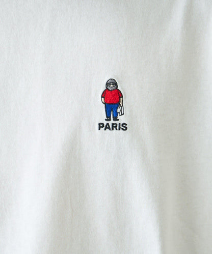 【中年男士】中性款一點刺繡短袖T恤