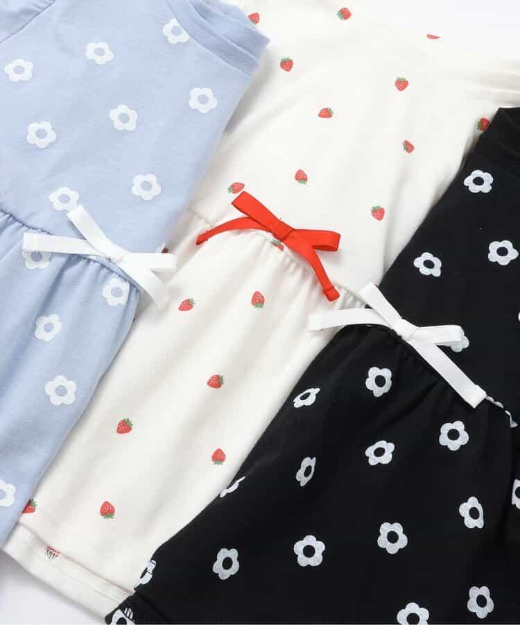 荷葉邊泡泡袖T恤｜7天風格