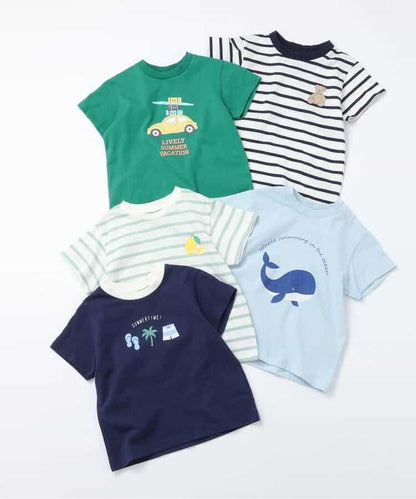 多樣圖案主題T恤｜7天風格