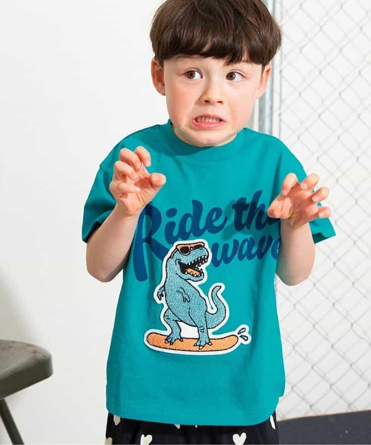 動物圖案印花T恤