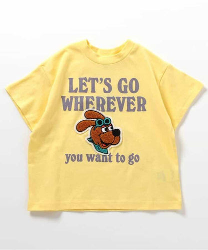 動物圖案印花T恤