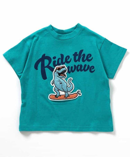 動物圖案印花T恤