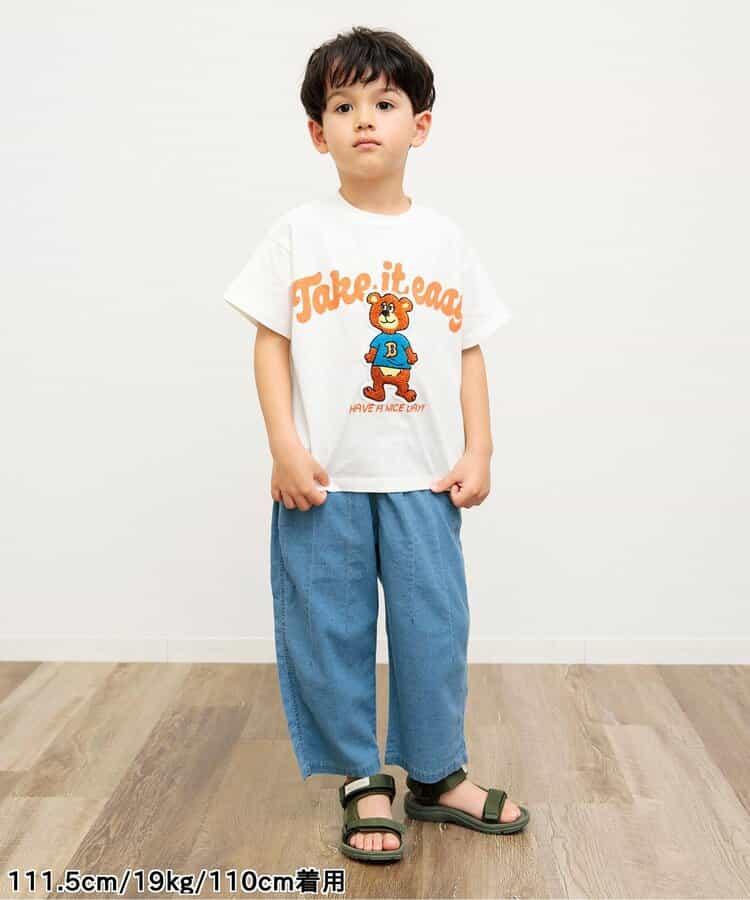 動物圖案印花T恤