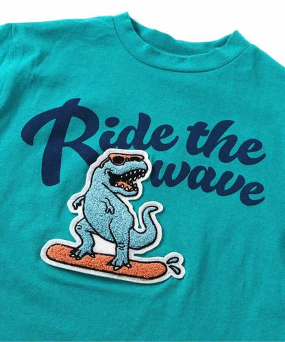 動物圖案印花T恤