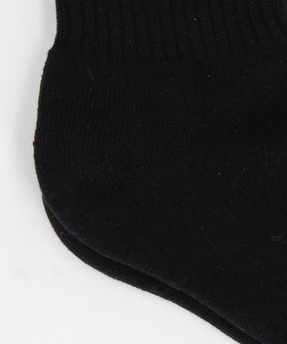 一點標誌刺繡 四分之一襪子（25.0-27.0厘米適用）