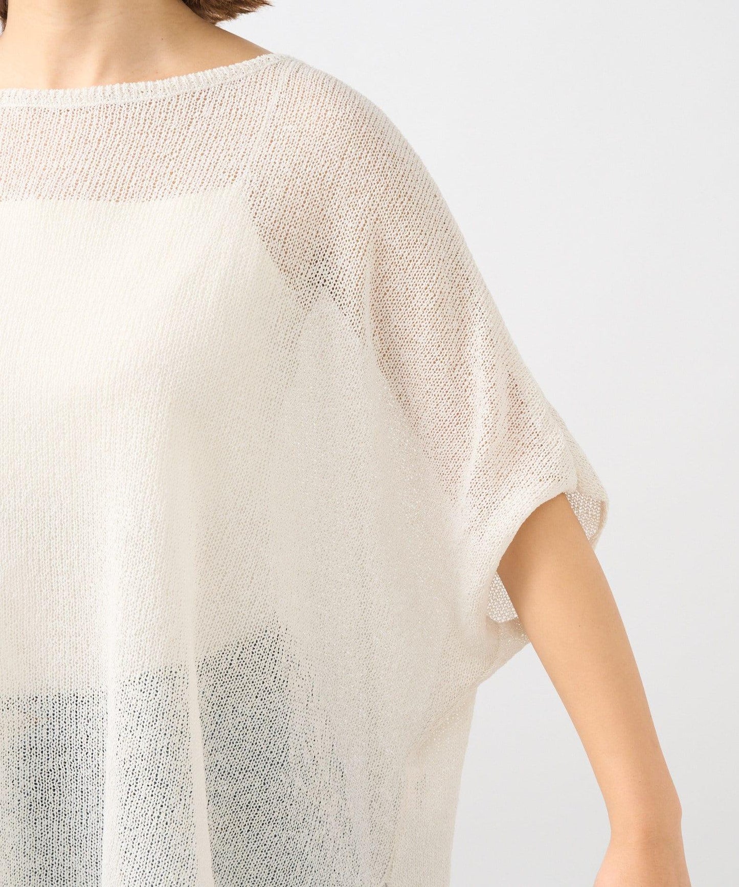 【清爽易穿】紙質雨披針織衫