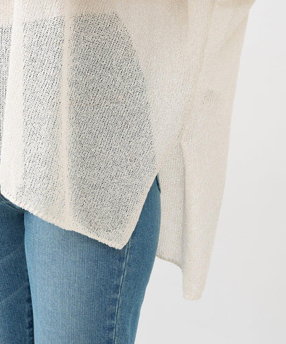 【清爽易穿】紙質雨披針織衫