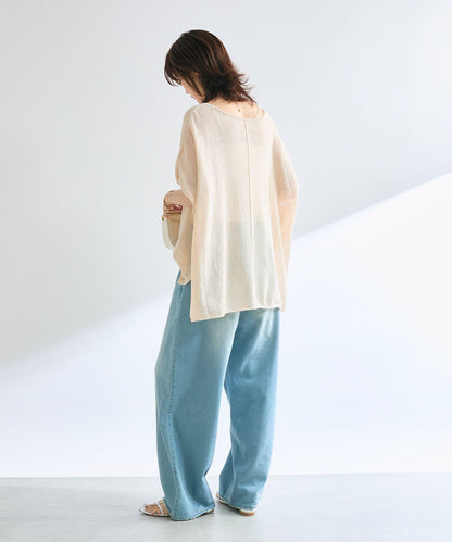 【清爽易穿】紙質雨披針織衫