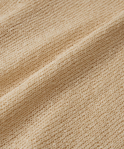 【清爽易穿】紙質雨披針織衫