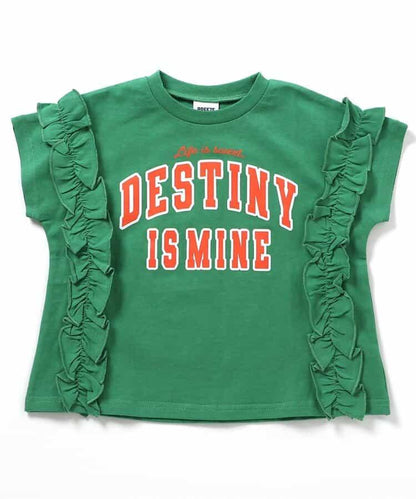 荷葉邊學院風T恤