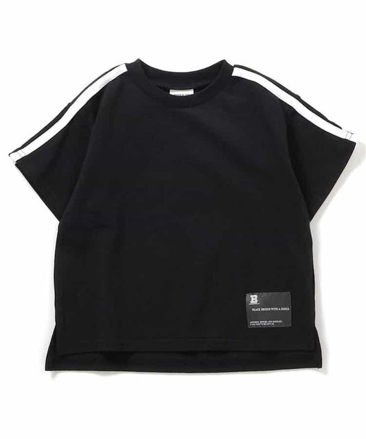 袖線後方Logo T恤