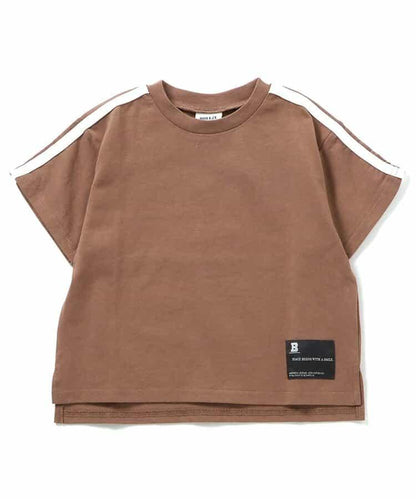 袖線後方Logo T恤