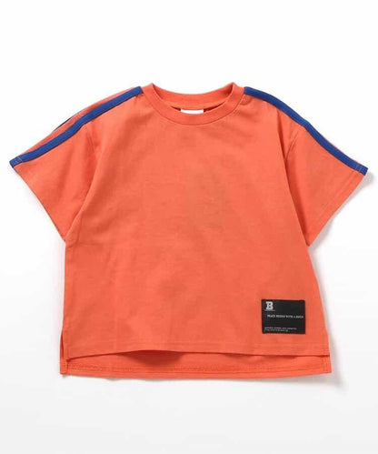 袖線後方Logo T恤