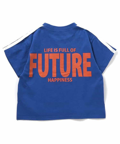 袖線後方Logo T恤