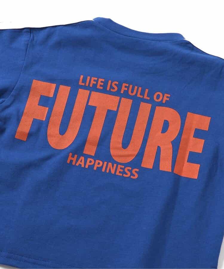 袖線後方Logo T恤